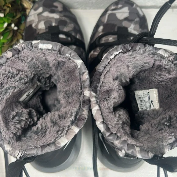 Nike Roshe One Hi Sneakerboots Camouflage Lined Cold Weather Sneakerboot 8 1/2 - Picture 10 of 15